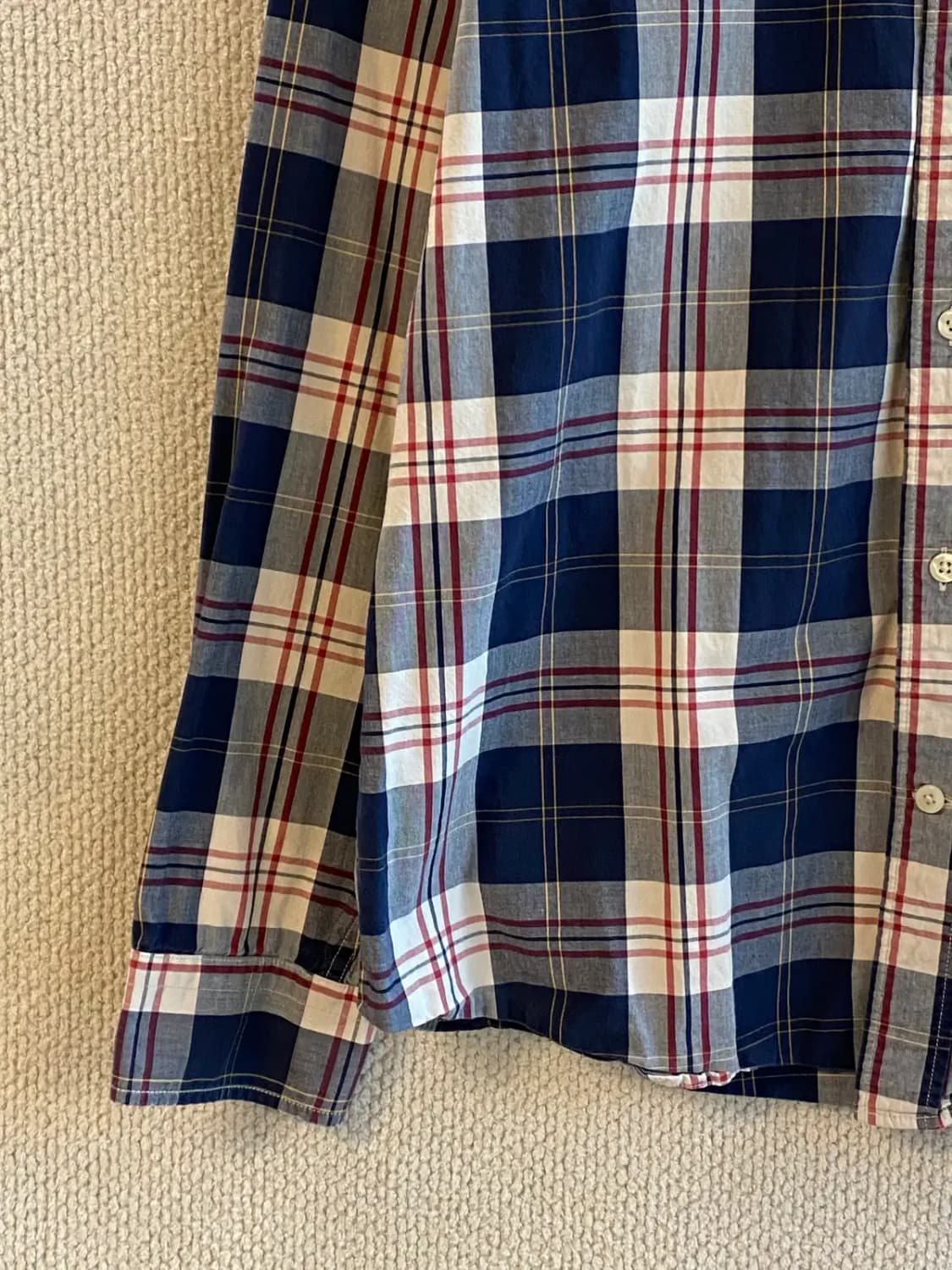 갭 체크 셔츠 (Man L) B1319 상품이미지5