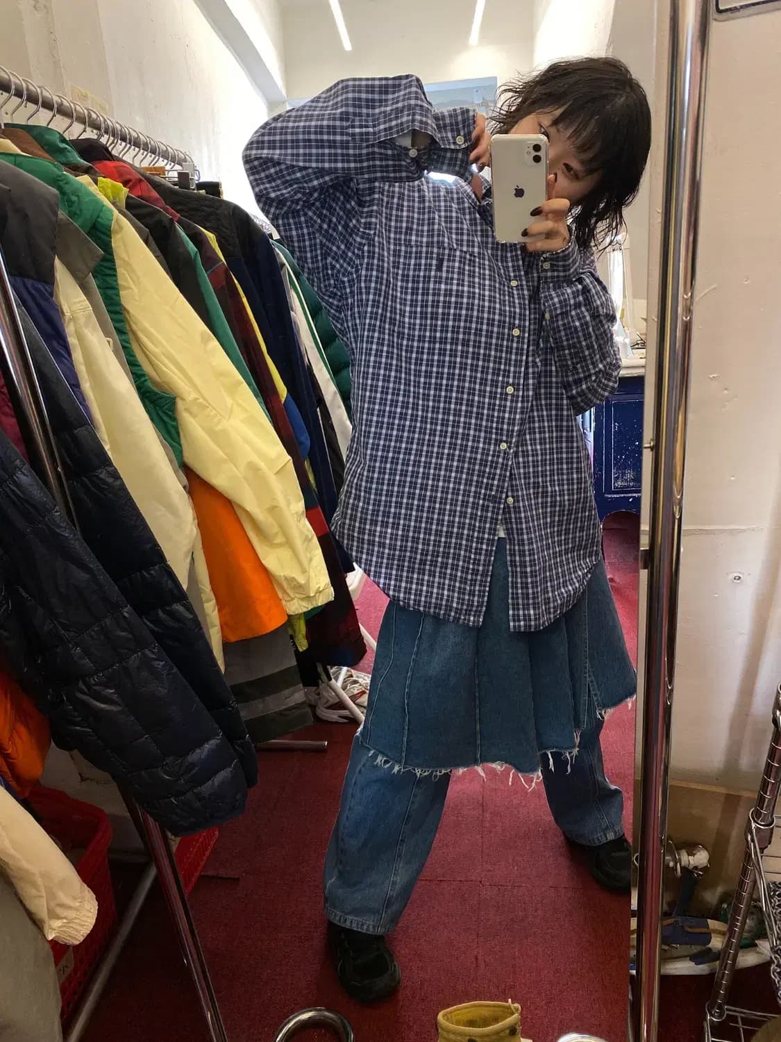 폴로랄프로렌 체크 셔츠 (Man XL) 12880 상품이미지1