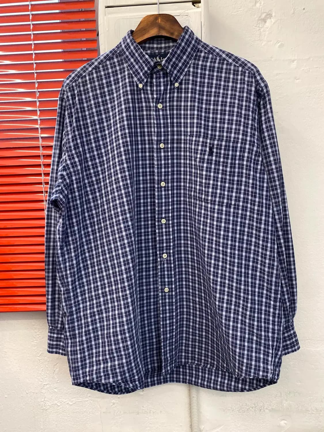 폴로랄프로렌 체크 셔츠 (Man XL) 12880 상품이미지3