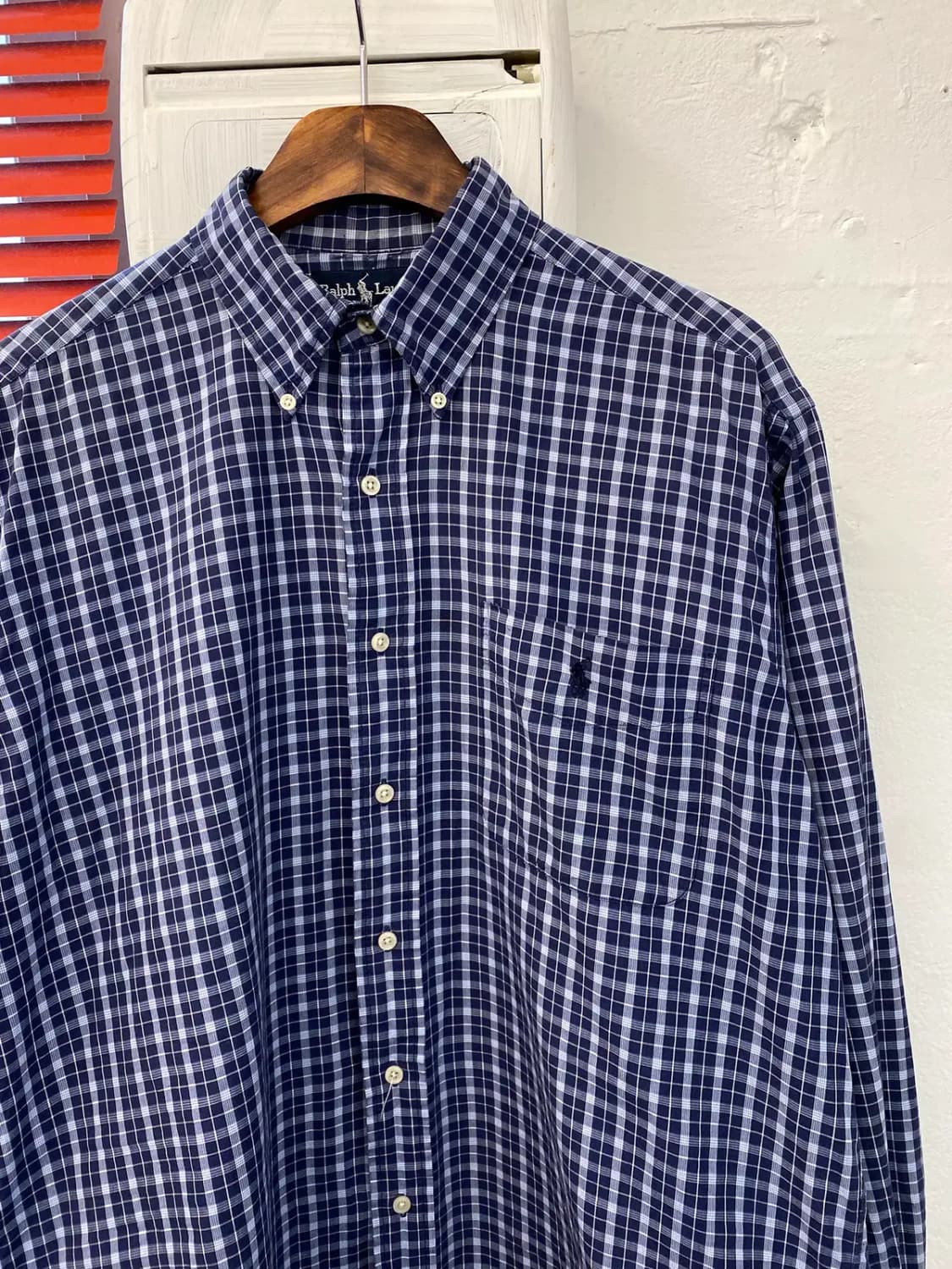 폴로랄프로렌 체크 셔츠 (Man XL) 12880 상품이미지5