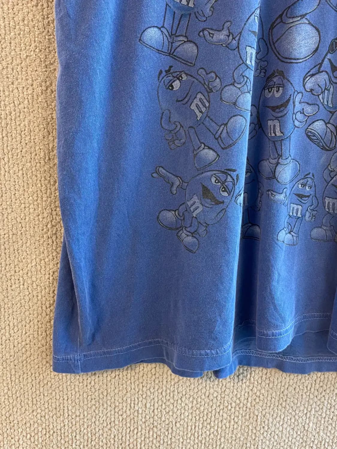 빈티지 프린팅 1/2 티셔츠 (Man M) B1340 상품이미지4