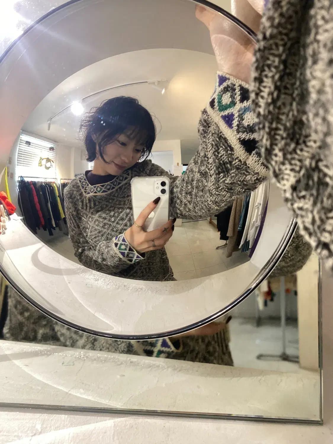 미쏘니 패턴 니트 (Man S) 12887 상품이미지1