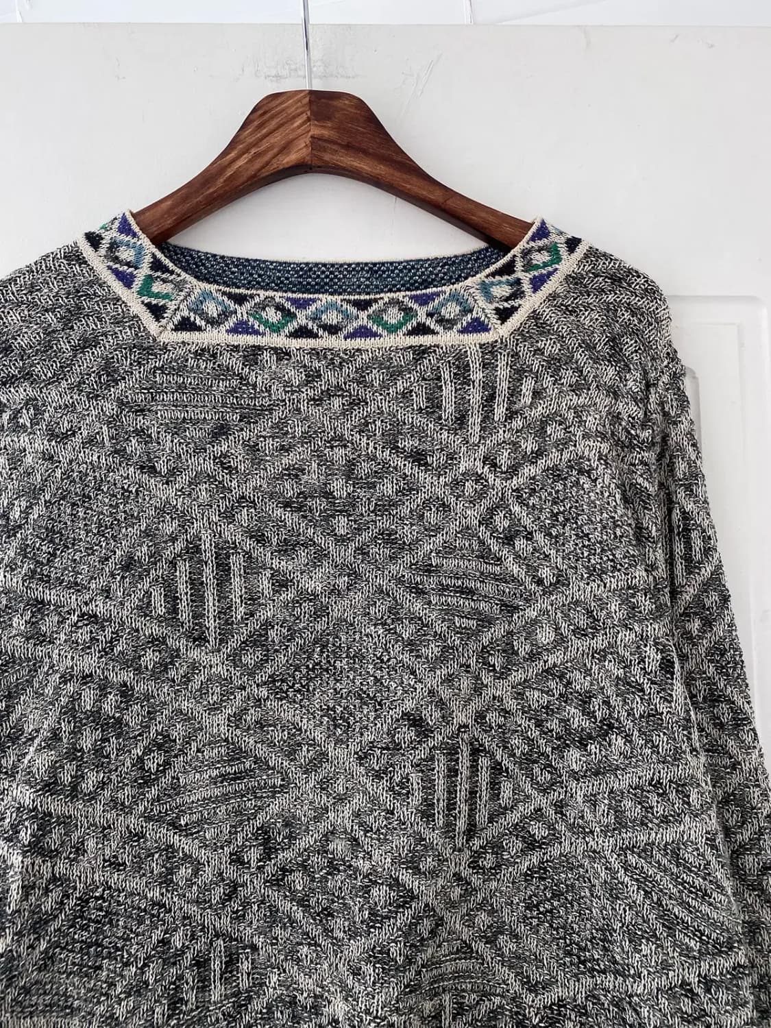 미쏘니 패턴 니트 (Man S) 12887 상품이미지5