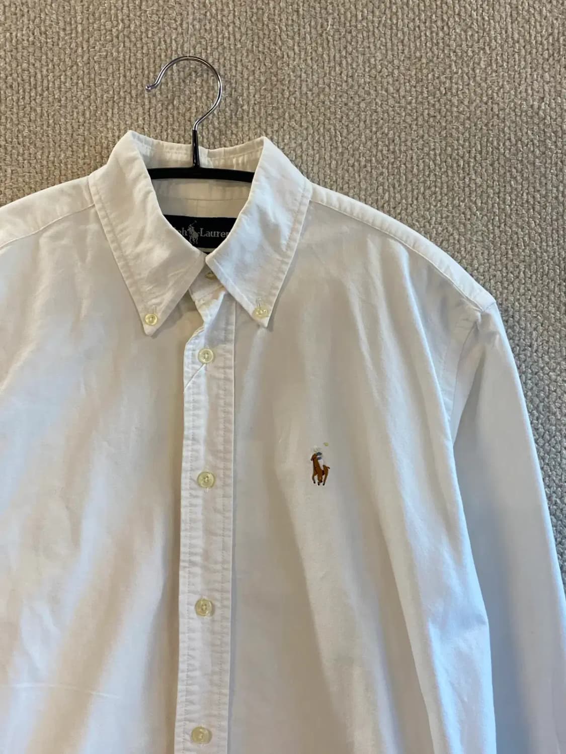 폴로 랄프로렌 솔리드 셔츠 (Man S) B1357 상품이미지4