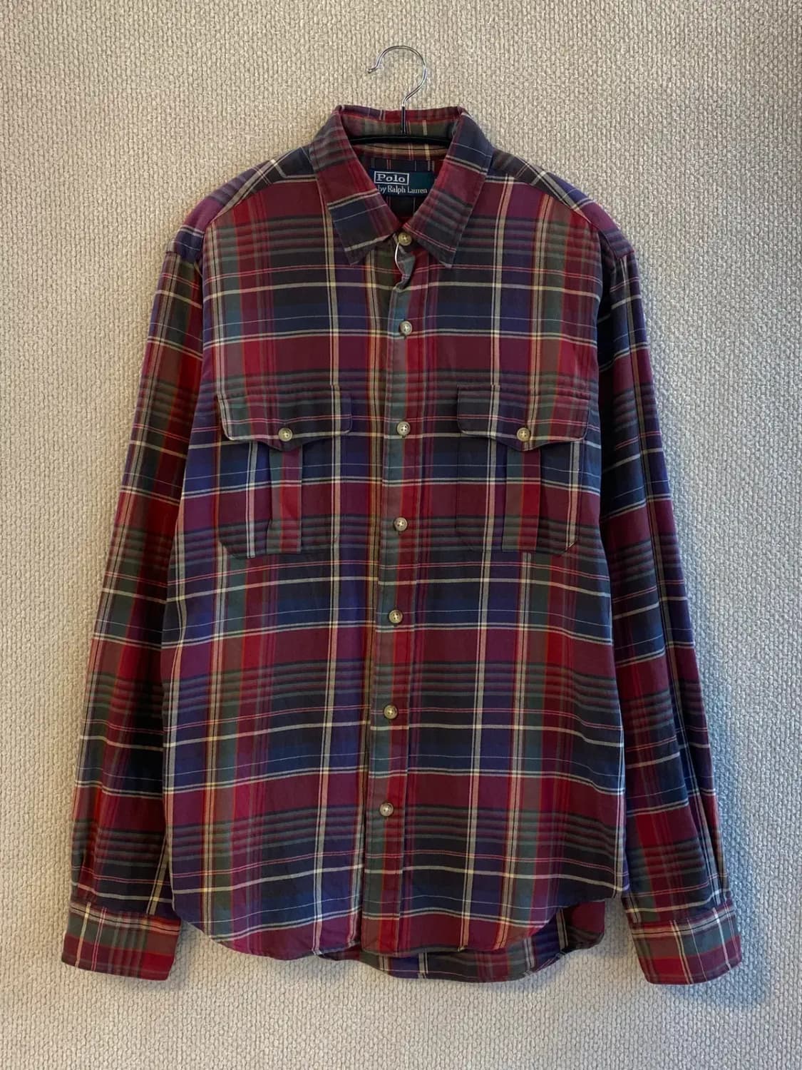 폴로 랄프로렌 체크 셔츠 (Man M) B1350 상품이미지3