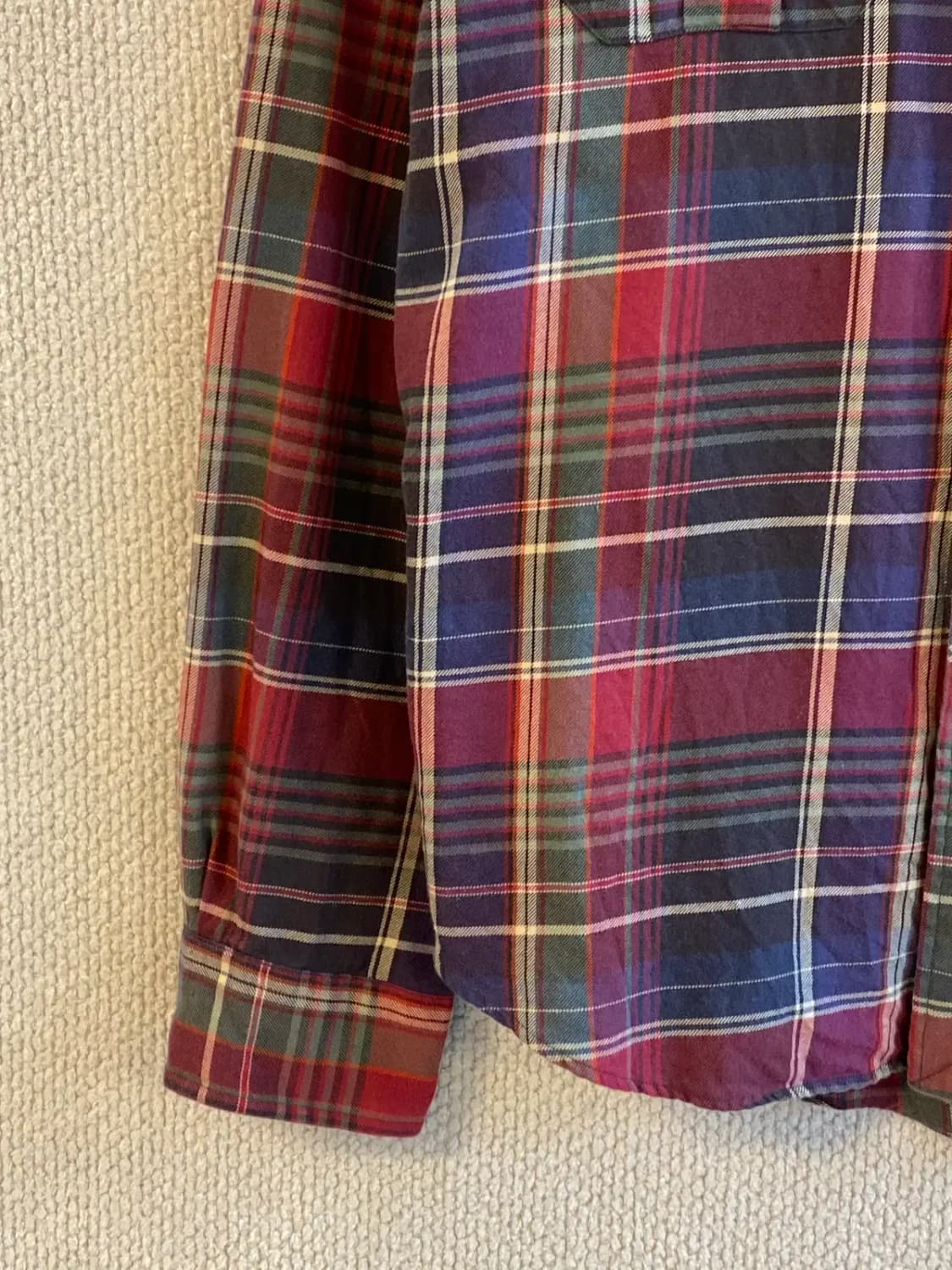 폴로 랄프로렌 체크 셔츠 (Man M) B1350 상품이미지5