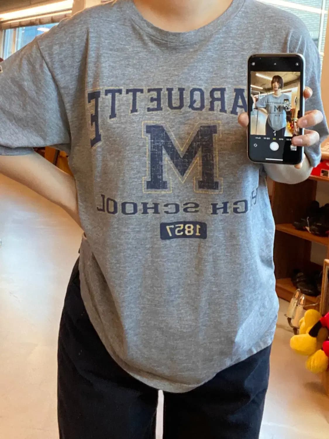 빈티지 1/2 티셔츠 (Man M) B1346 상품이미지1