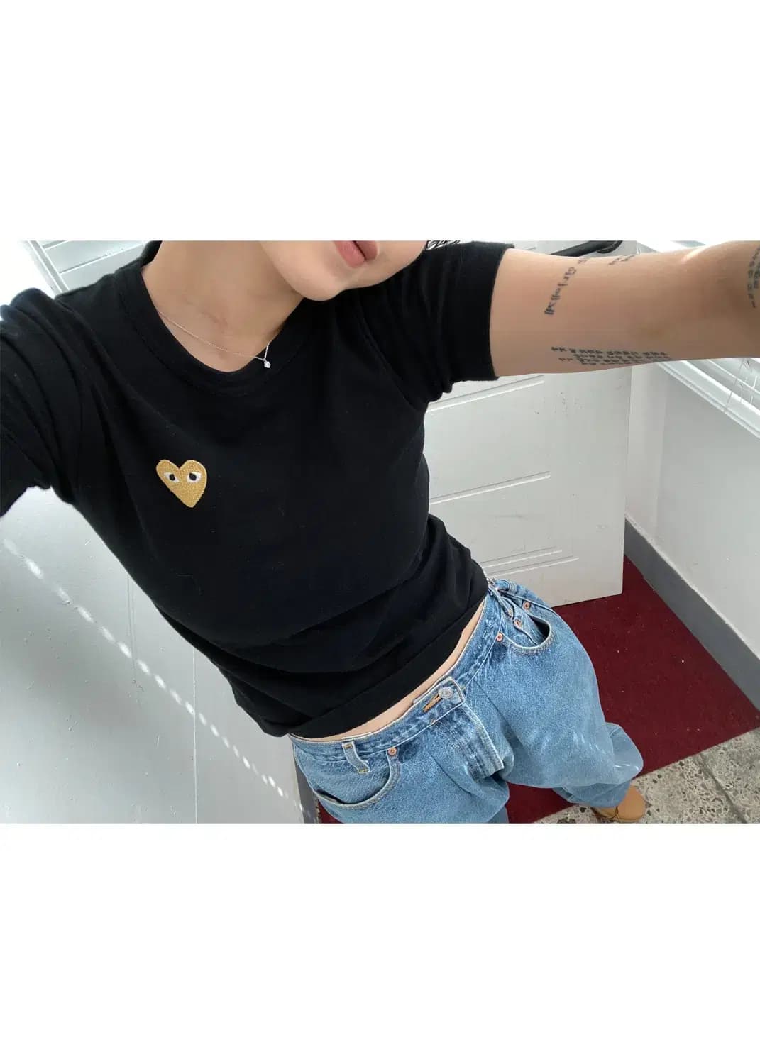 꼼데가르송 반팔 티셔츠 (Woman XS) 12905 상품이미지1