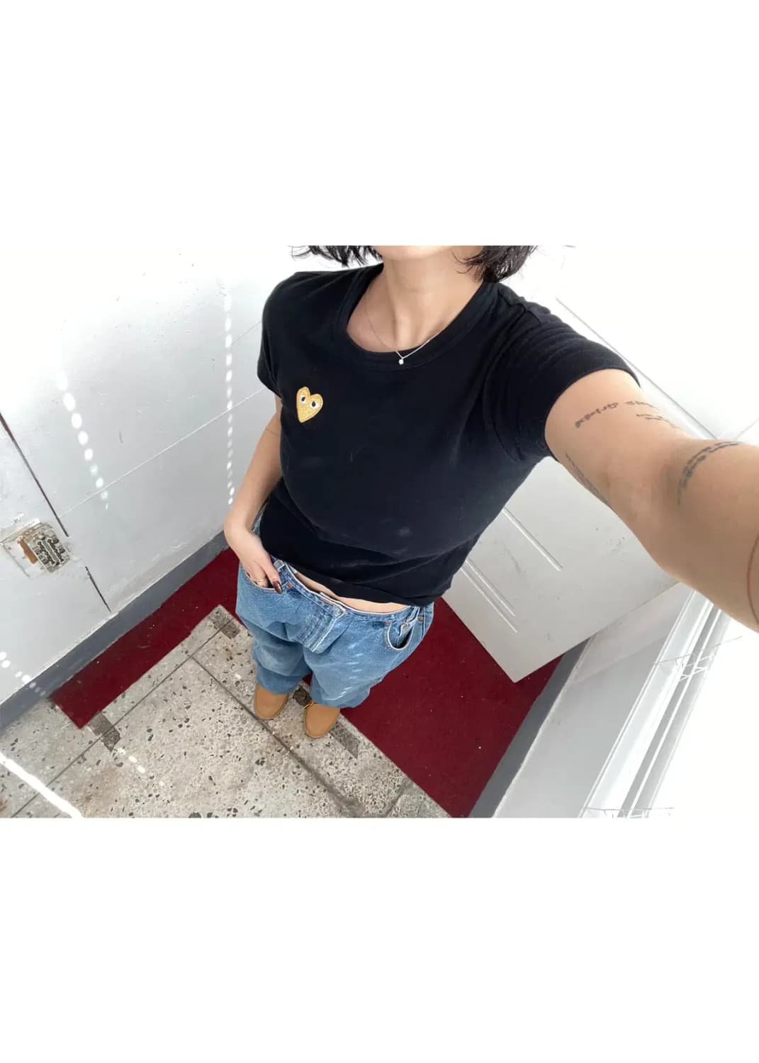 꼼데가르송 반팔 티셔츠 (Woman XS) 12905 상품이미지2