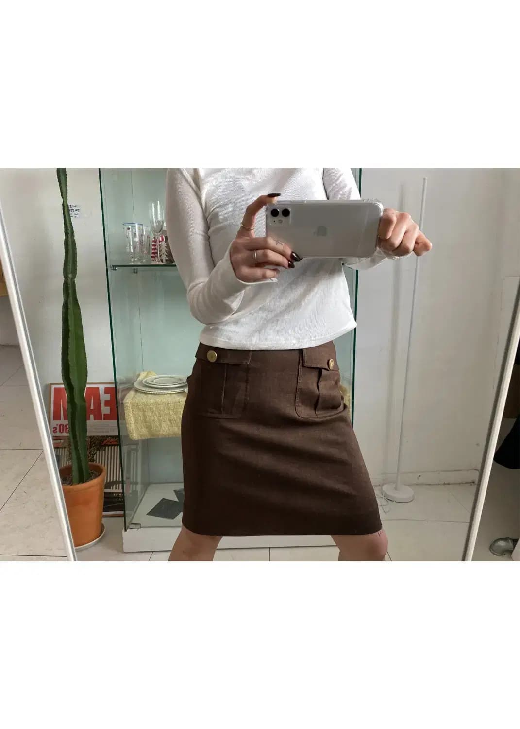 셀린느 포켓 미디움 스커트 (27 inch) 12902 상품이미지1