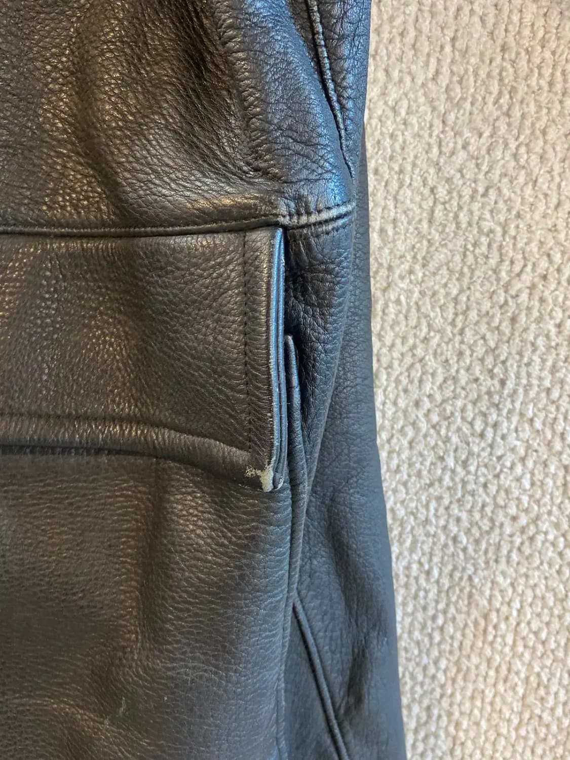 빈티지 레더 자켓 (Man 2XL) B1375 상품이미지10