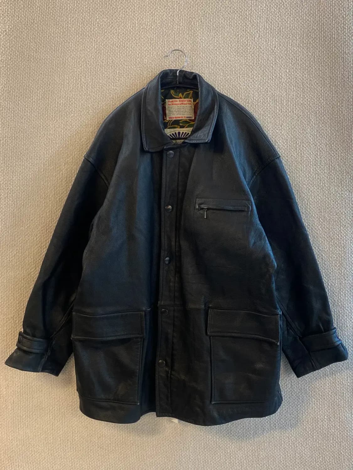 빈티지 레더 자켓 (Man 2XL) B1375 상품이미지4