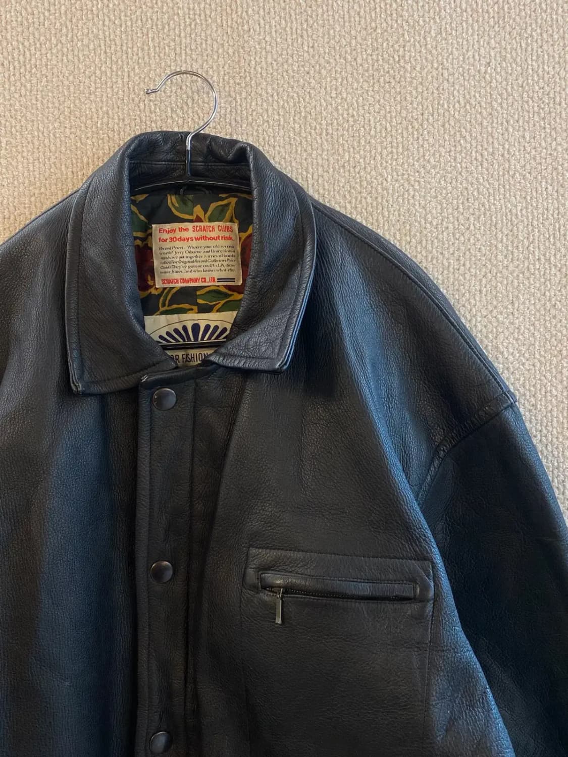 빈티지 레더 자켓 (Man 2XL) B1375 상품이미지5