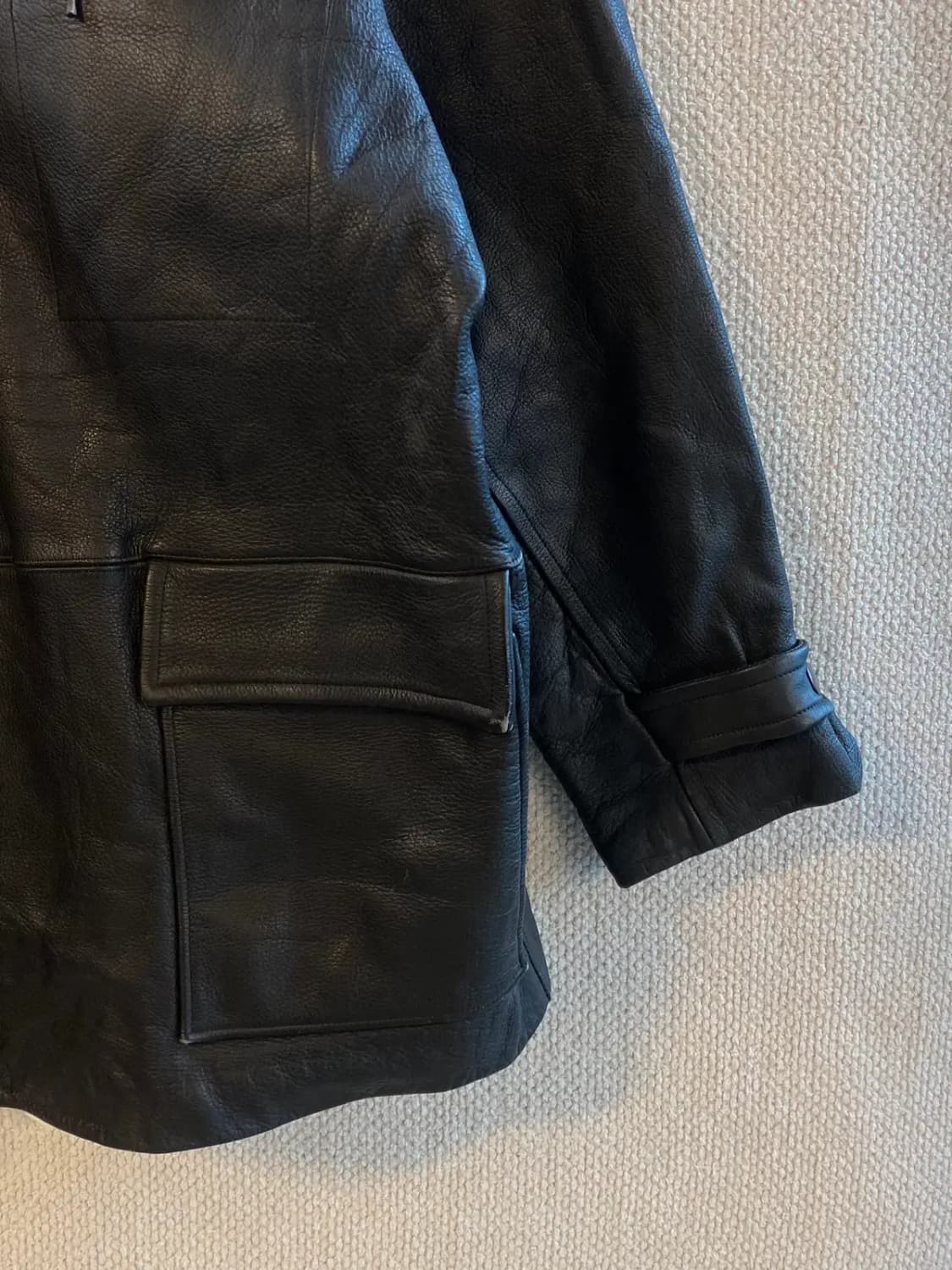 빈티지 레더 자켓 (Man 2XL) B1375 상품이미지6