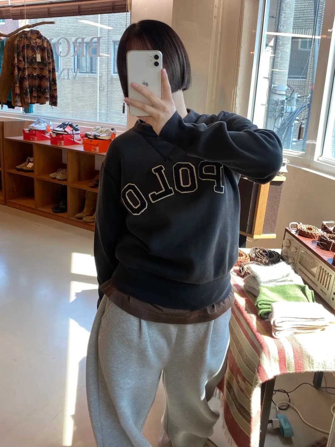 폴로 랄프로렌 기모 맨투맨 (Man S) B1369 상품이미지2