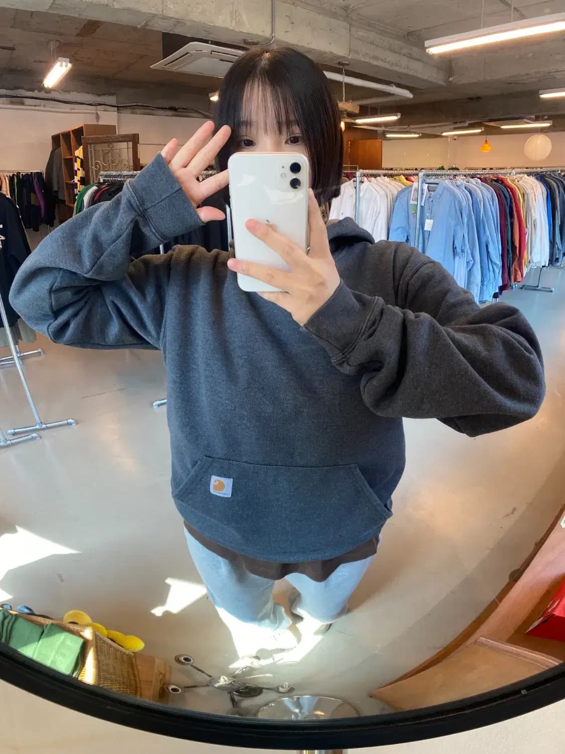 칼하트 기모 후드티 (Man S) B1368 상품이미지1