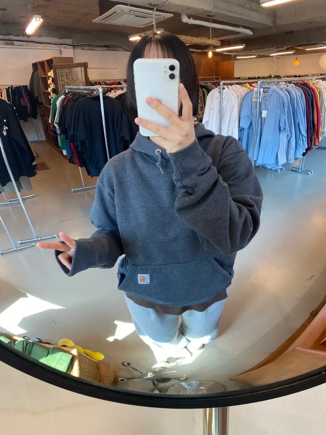 칼하트 기모 후드티 (Man S) B1368 상품이미지2