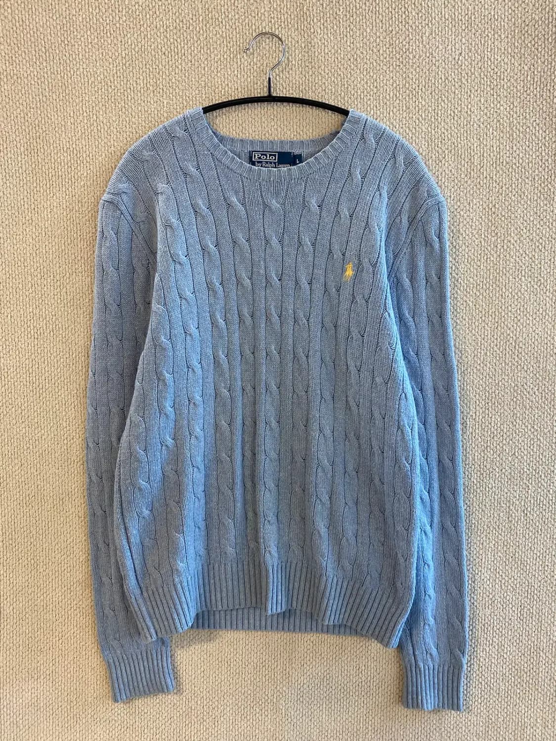 폴로 랄프로렌 케이블 니트 (Man S) B1365 상품이미지3