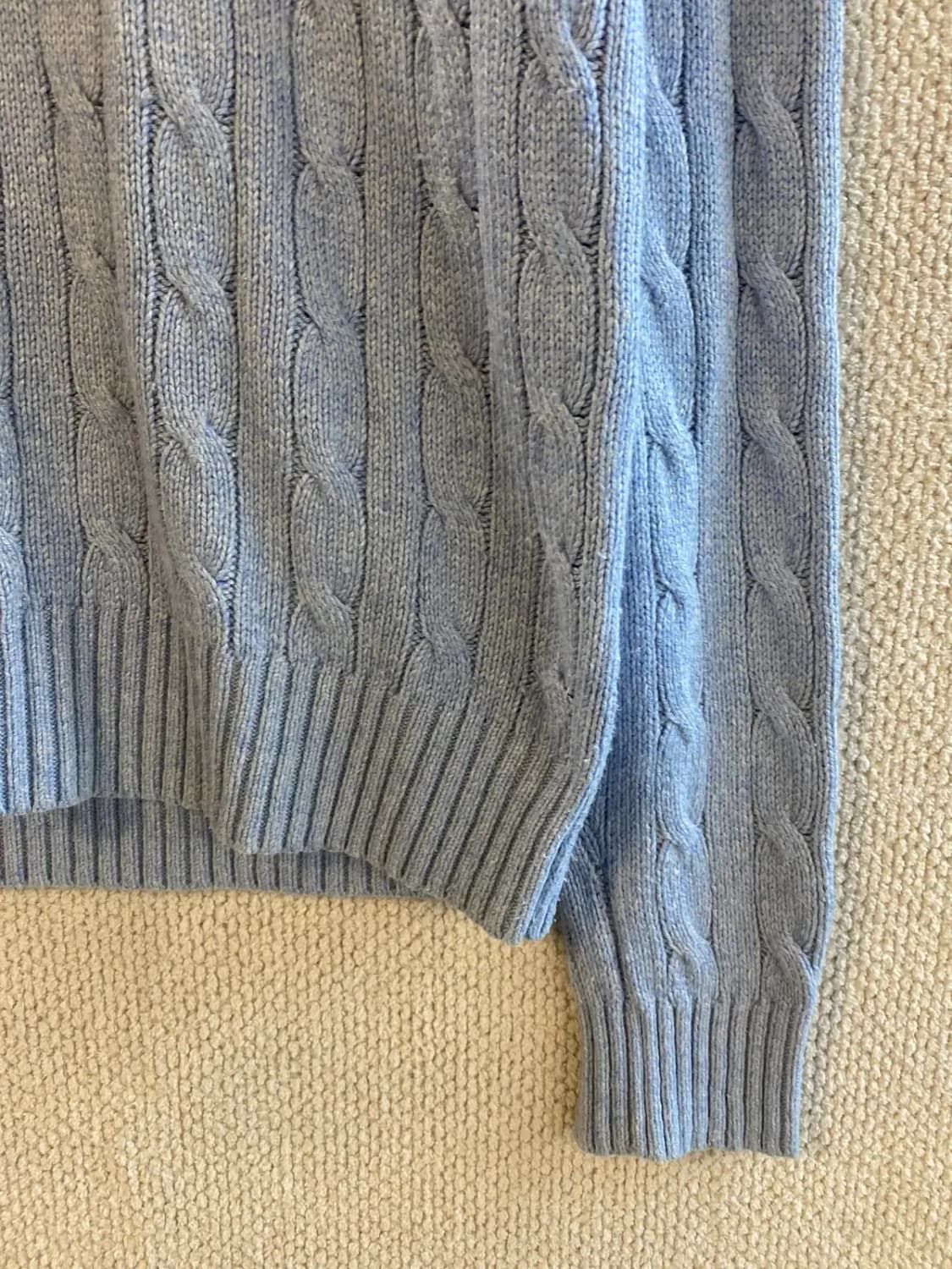 폴로 랄프로렌 케이블 니트 (Man S) B1365 상품이미지5