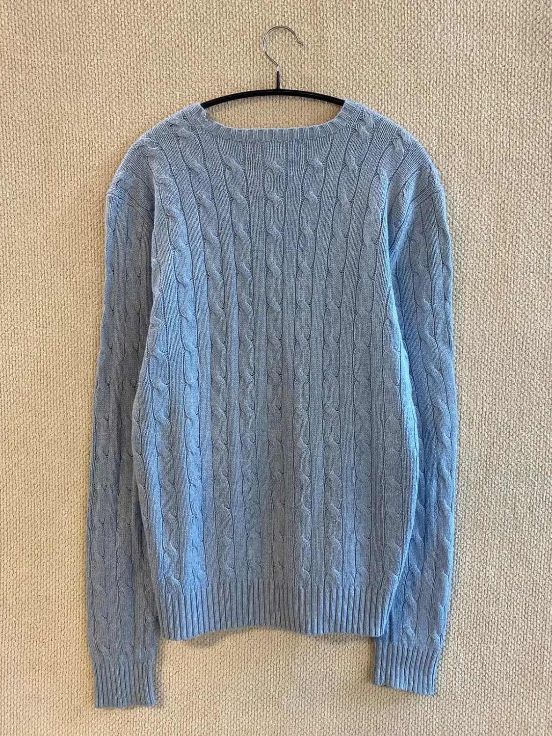 폴로 랄프로렌 케이블 니트 (Man S) B1365 상품이미지6