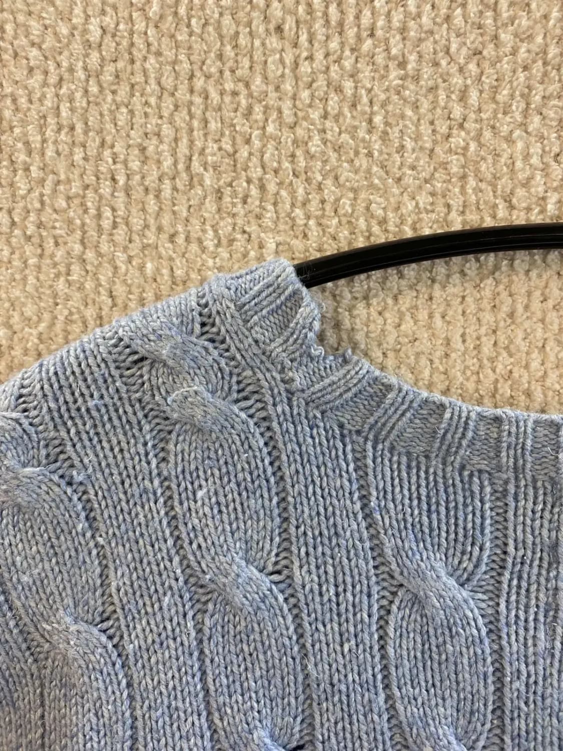 폴로 랄프로렌 케이블 니트 (Man S) B1365 상품이미지7