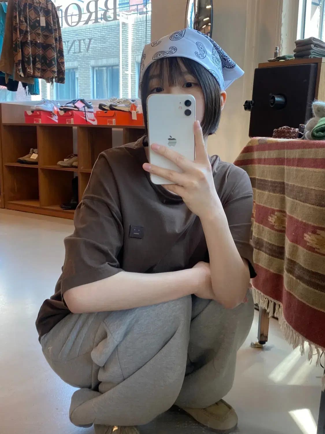 아크네 스튜디오 1/2 티셔츠 (Man L) B1364 상품이미지1