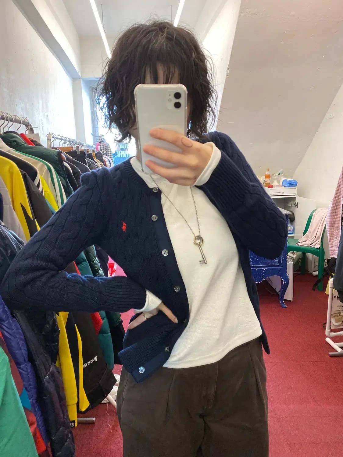 폴로랄프로렌 가디건 (Woman XS) 12930 상품이미지1