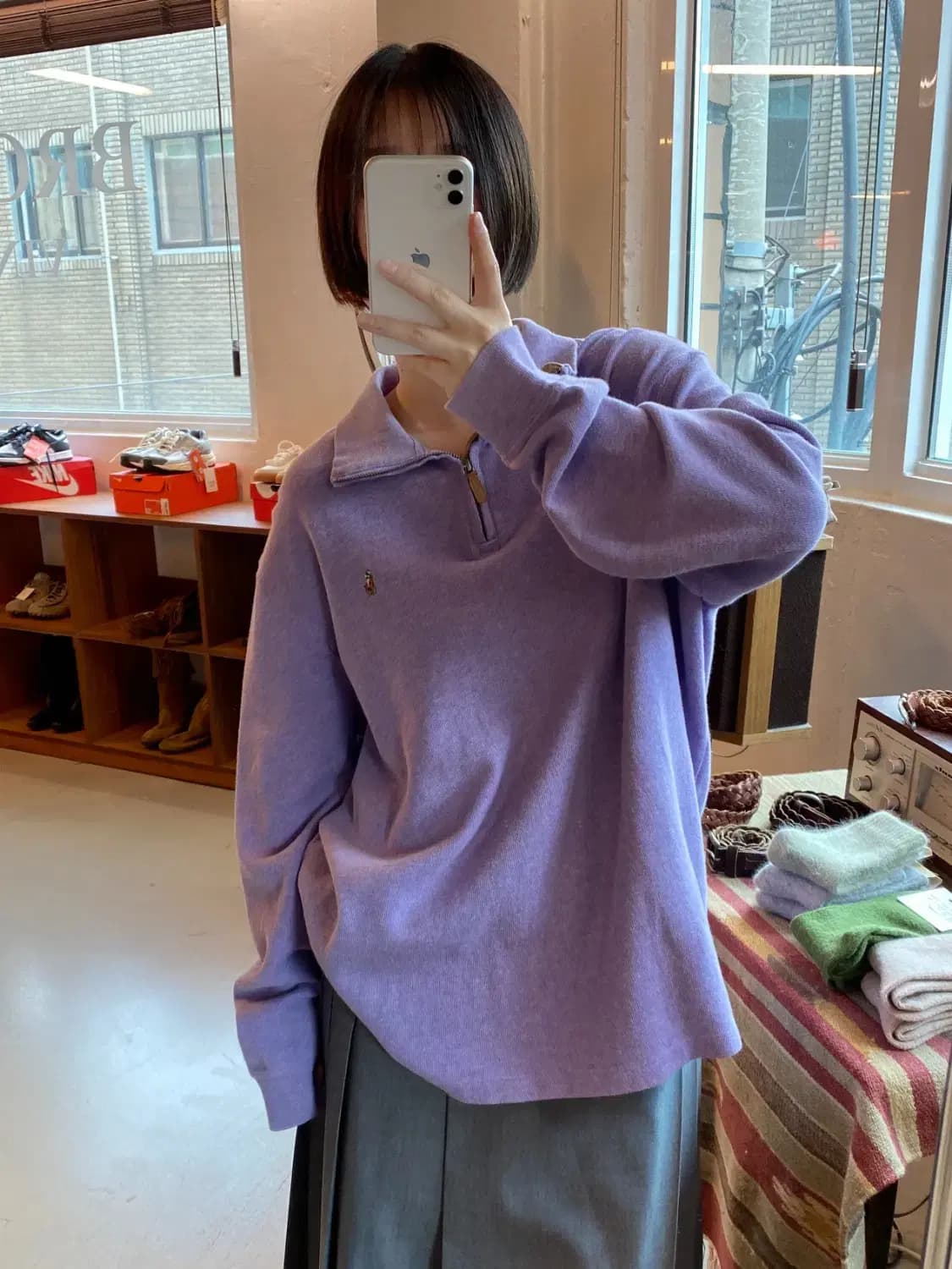 폴로 랄프로렌 하프 집업 (Man XL) B1386 상품이미지1