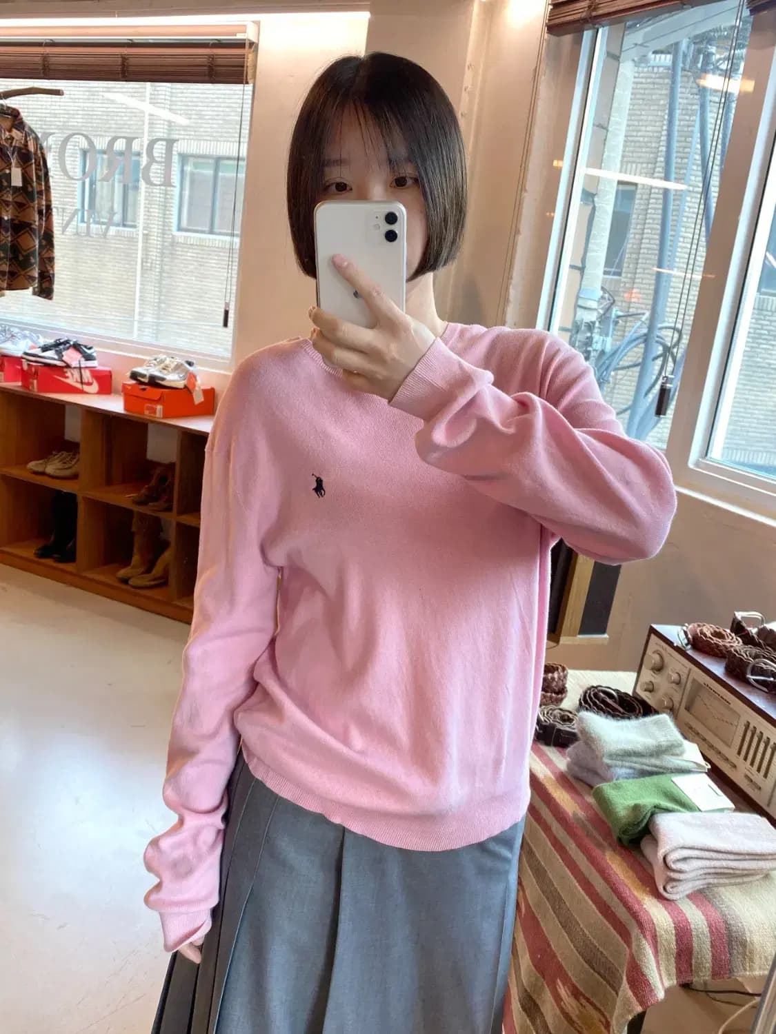 폴로 랄프로렌 브이넥 니트 (Man M) B1384 상품이미지1