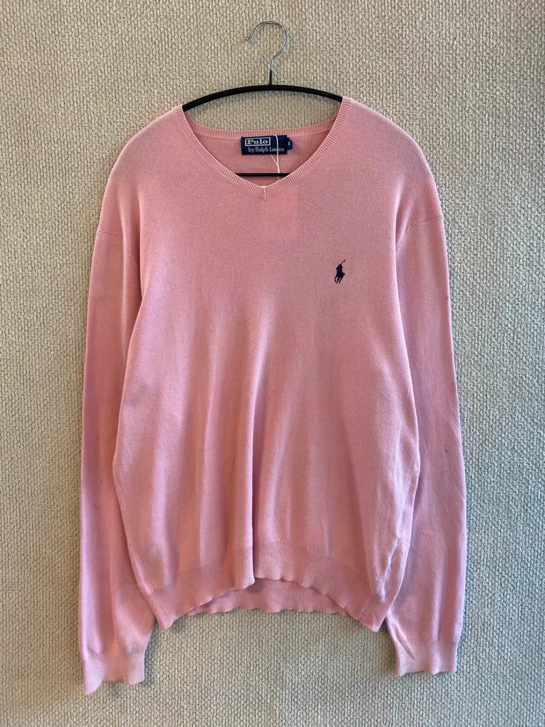 폴로 랄프로렌 브이넥 니트 (Man M) B1384 상품이미지4