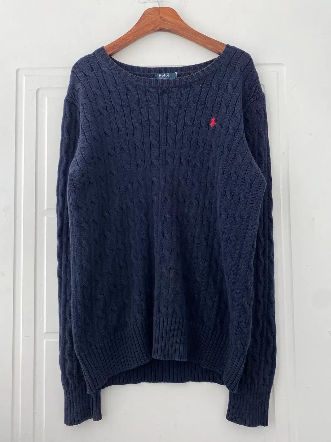 폴로랄프로렌 꽈배기 라운드 니트 (Woman L) 12945 상품이미지3