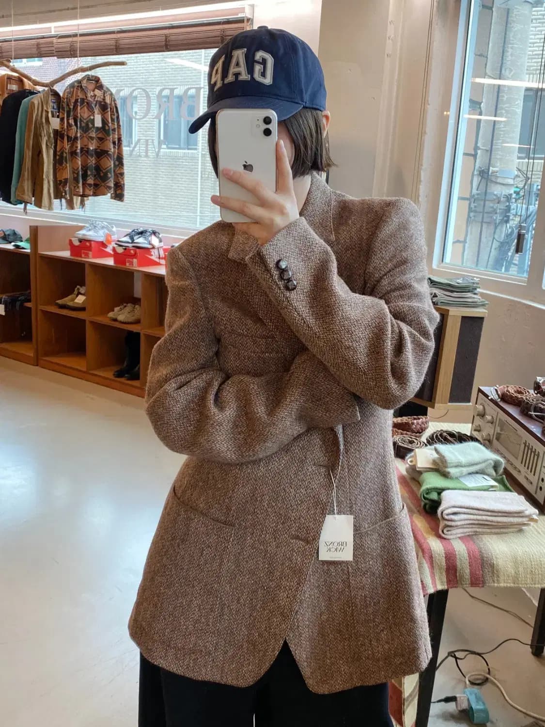 Harris Tweed 울 자켓 (Woman L) B1400 상품이미지1