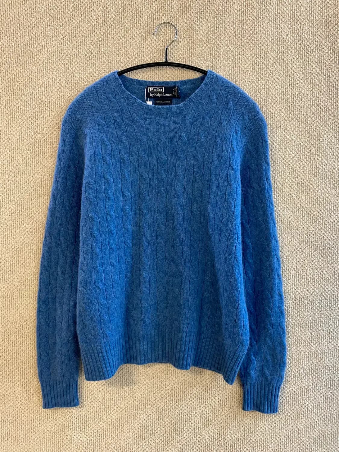 폴로 랄프로렌 캐시미어 케이블 니트 (Woman M) B1397 상품이미지2