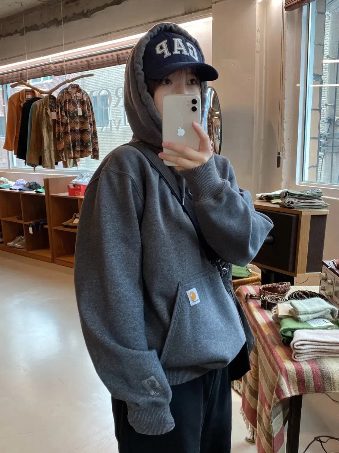 칼하트 기모 후드 티 (Man M) B1396 상품이미지1