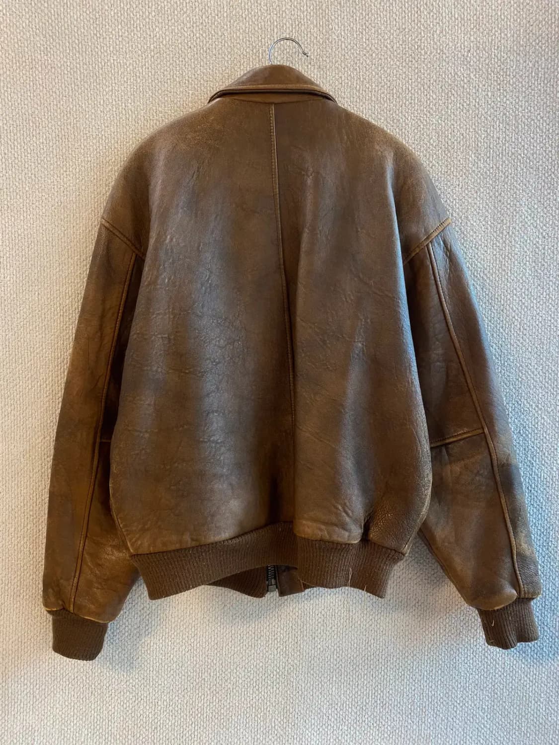 빈티지 레더 점퍼 (Man L) B1413 상품이미지6