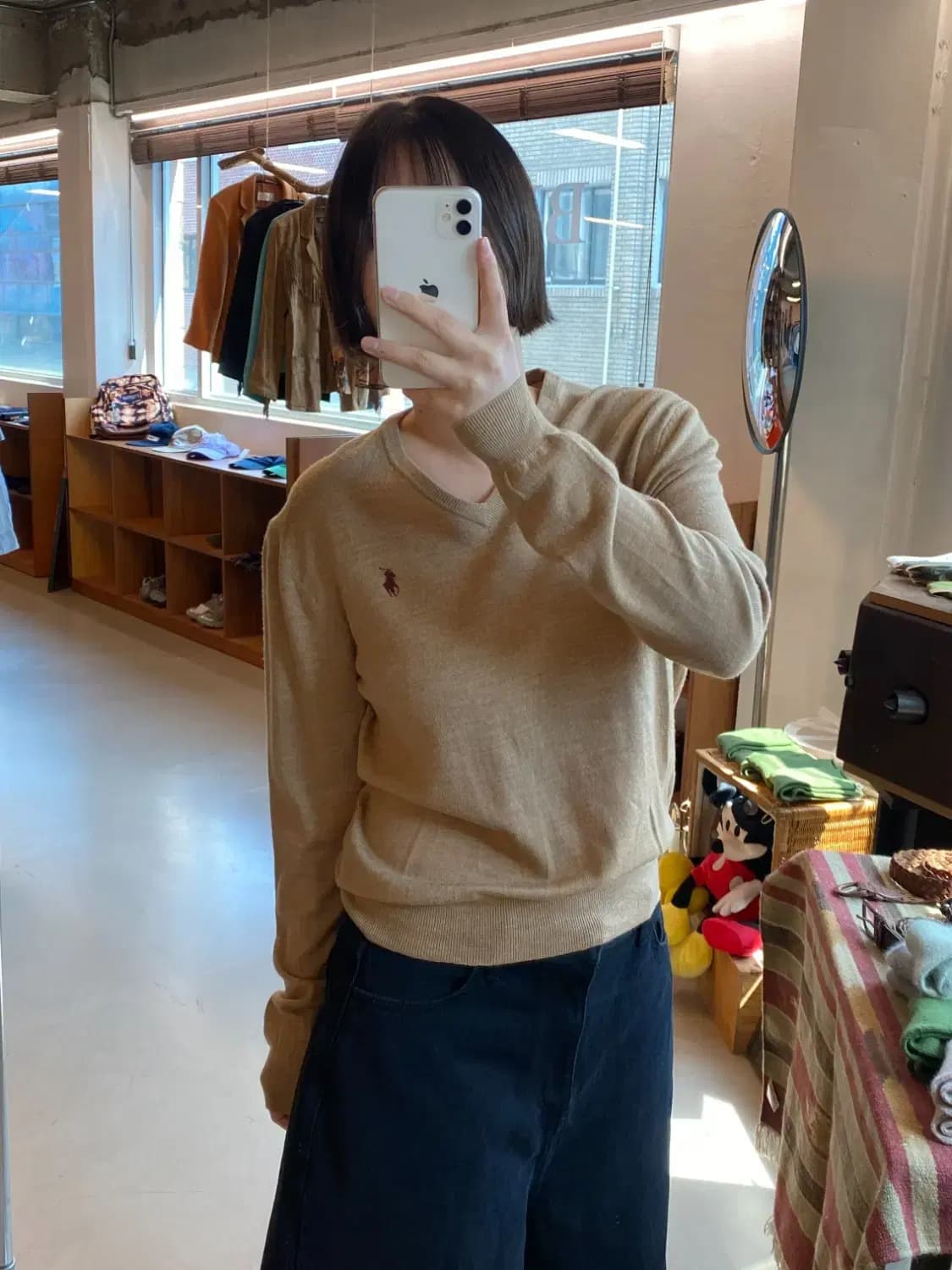 폴로 랄프로렌 브이넥 니트 (Woman M) B1411 상품이미지1