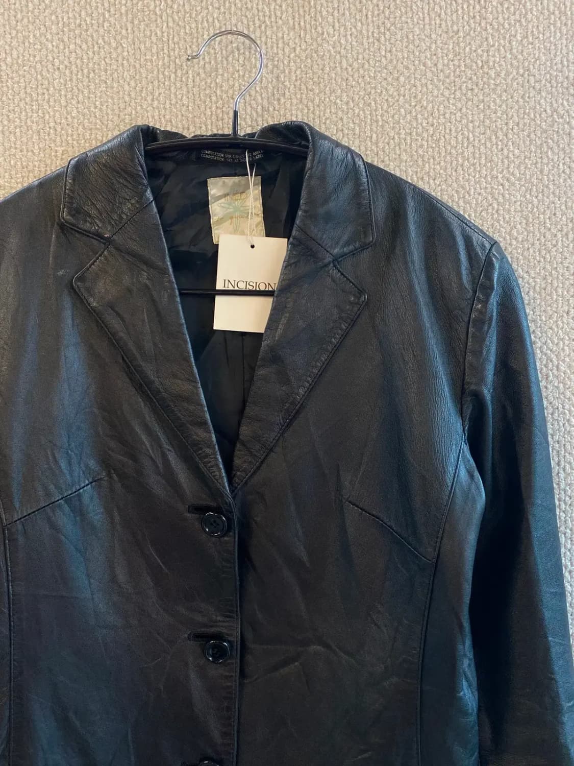 빈티지 레더 자켓 (Woman XS) B1410 상품이미지4