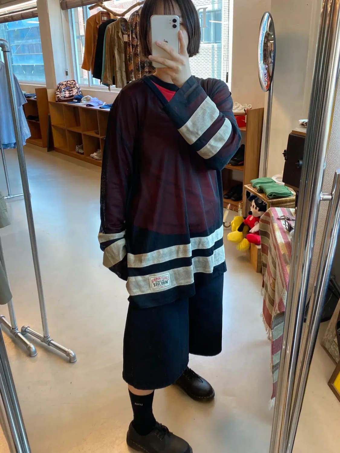 아워레가시 & 스투시 워크샵 하키 저지 (Man L) B1402 상품이미지2