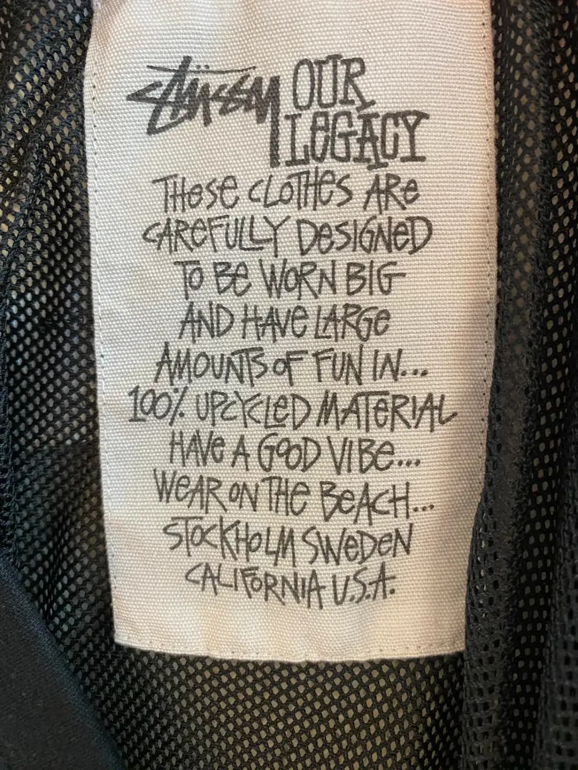 아워레가시 & 스투시 워크샵 하키 저지 (Man L) B1402 상품이미지7