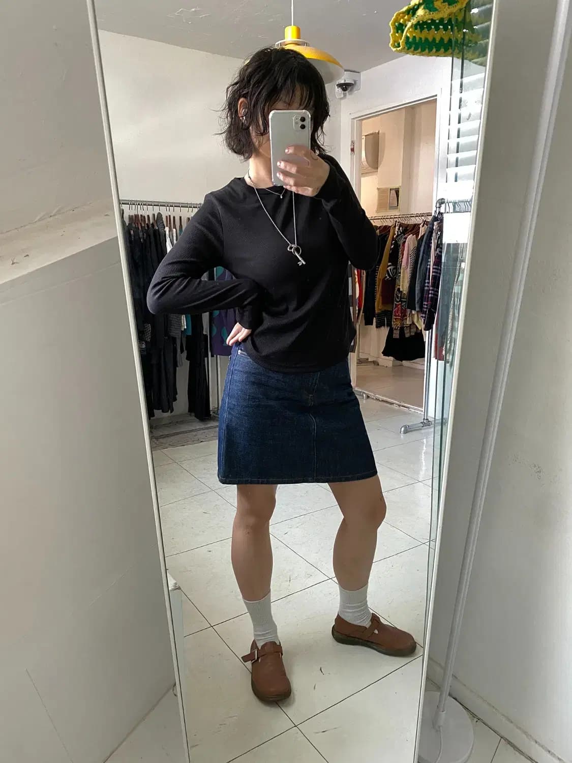 아페쎄 데님 스커트 (28 inch) 12972 상품이미지1