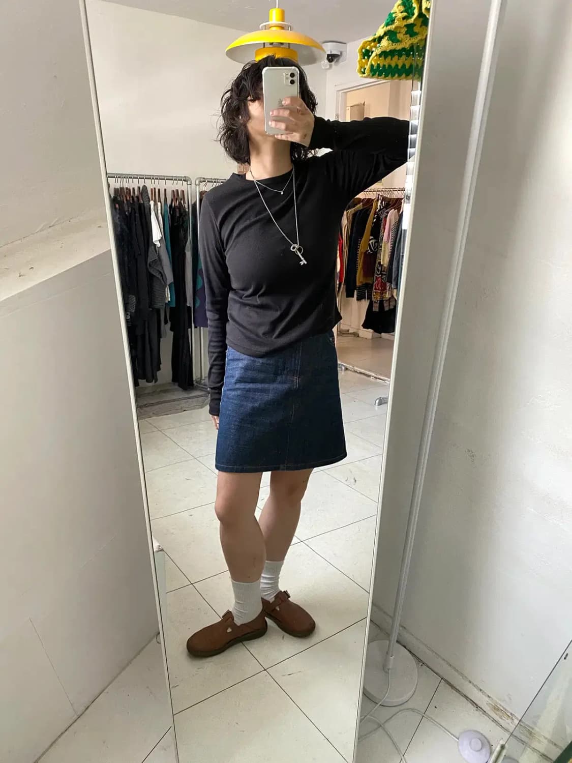 아페쎄 데님 스커트 (28 inch) 12972 상품이미지2