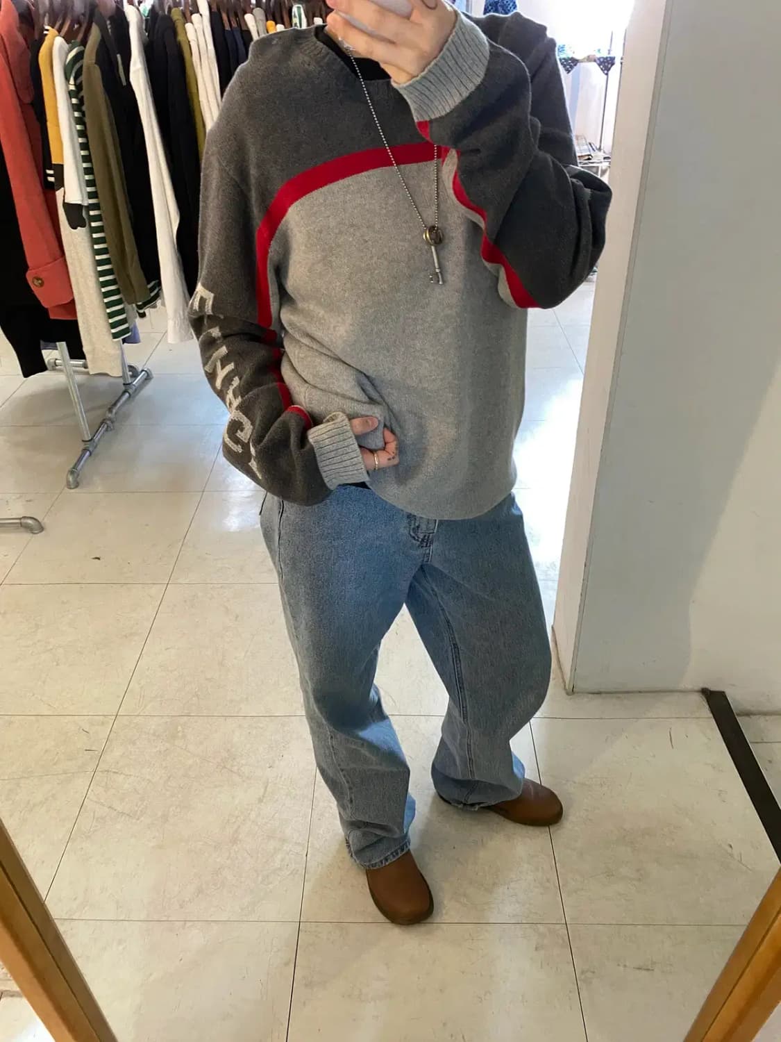 아르마니 익스체인지 라운드 니트 (Man M) 12970 상품이미지2