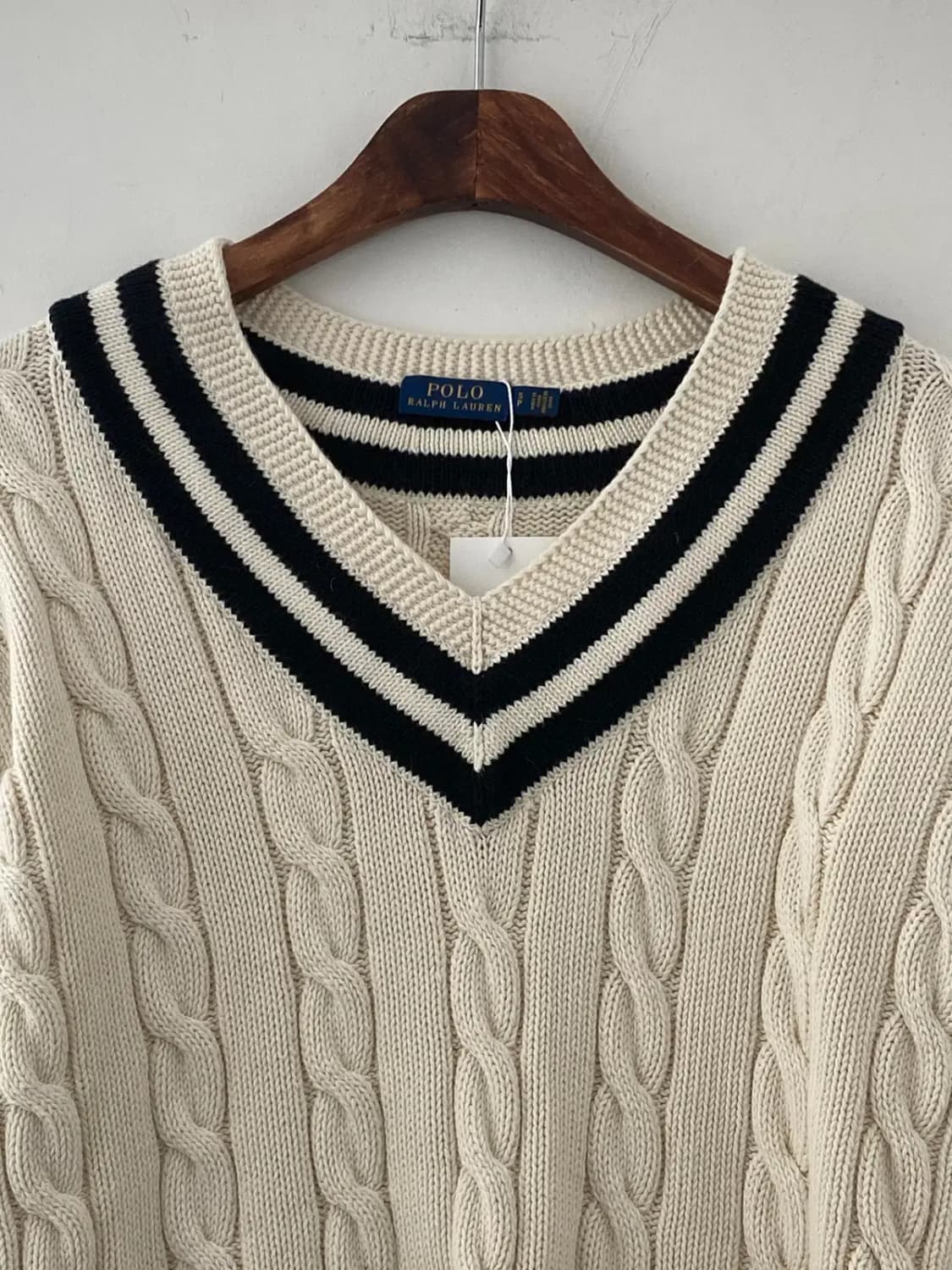 폴로 랄프로렌 브이넥 니트 (Woman M) 12992 상품이미지4
