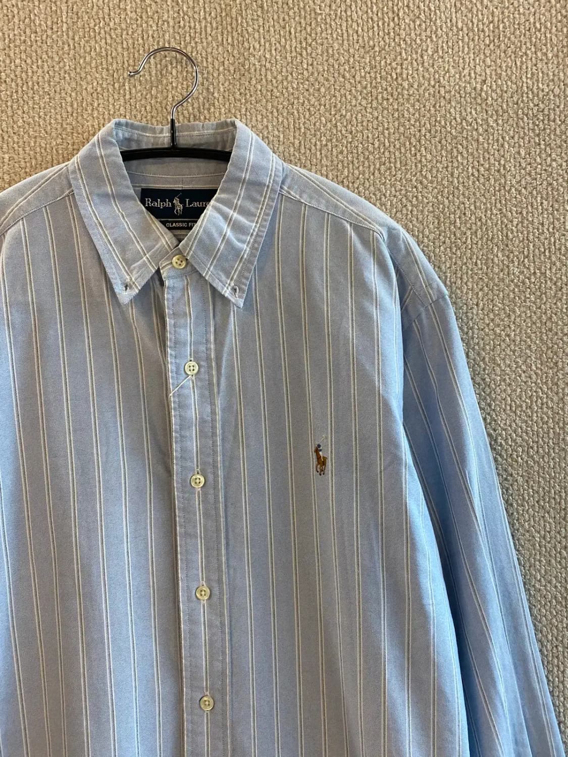 폴로 랄프로렌 스트라이프 셔츠 (Man L) B1421 상품이미지4