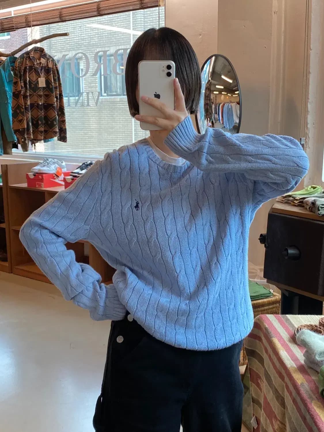 폴로 랄프로렌 케이블 니트 (Man M) B1442 상품이미지1