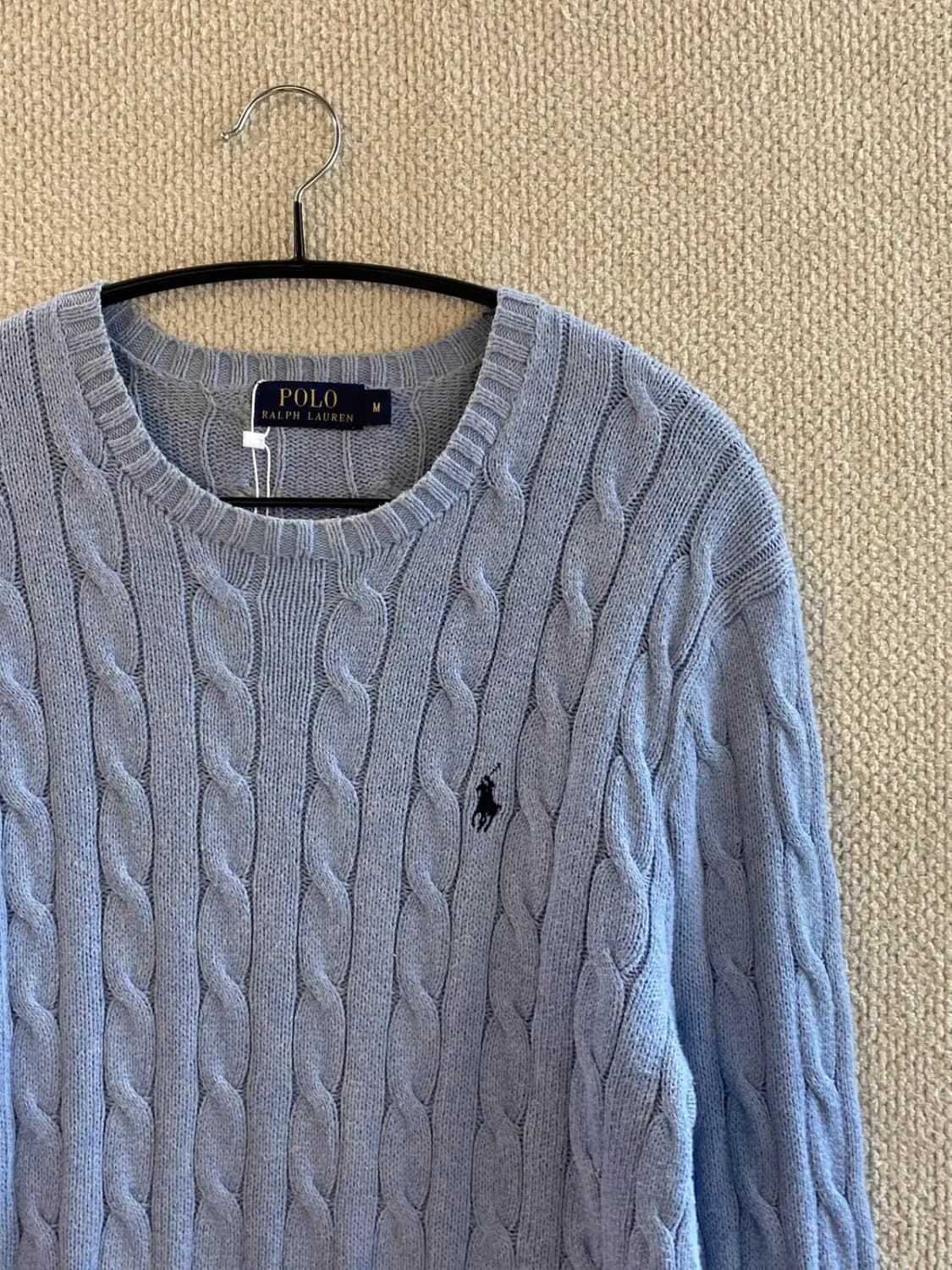 폴로 랄프로렌 케이블 니트 (Man M) B1442 상품이미지4
