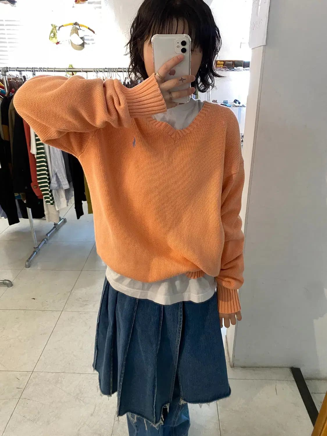 폴로 랄프로렌 브이넥 니트 (Man M) 13018 상품이미지1