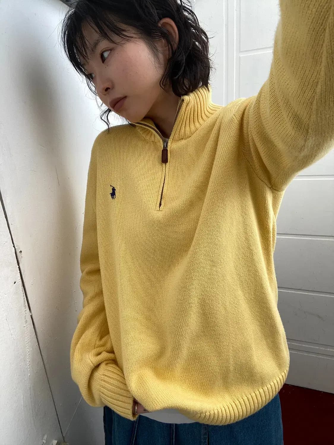 폴로 랄프로렌 반집업 니트 (Man M) 13014 상품이미지1