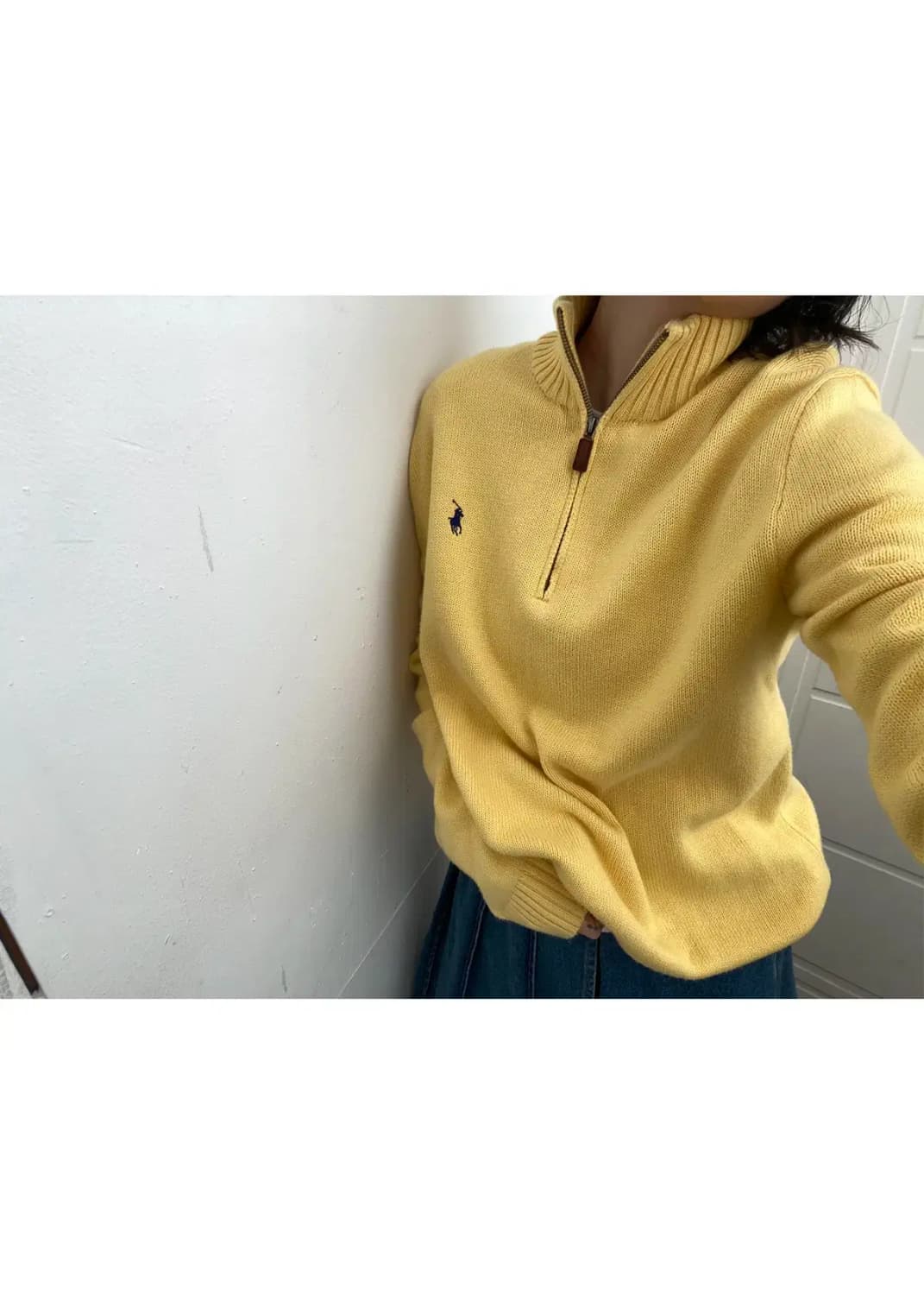 폴로 랄프로렌 반집업 니트 (Man M) 13014 상품이미지2