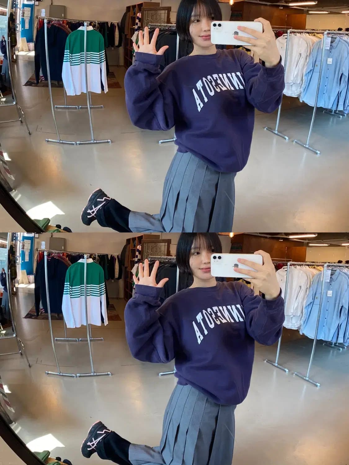 빈티지 맨투맨 (Man M) B1452 상품이미지1